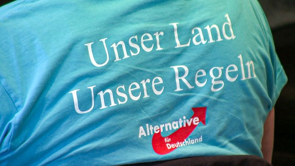 Ein T-Shirt der AFD