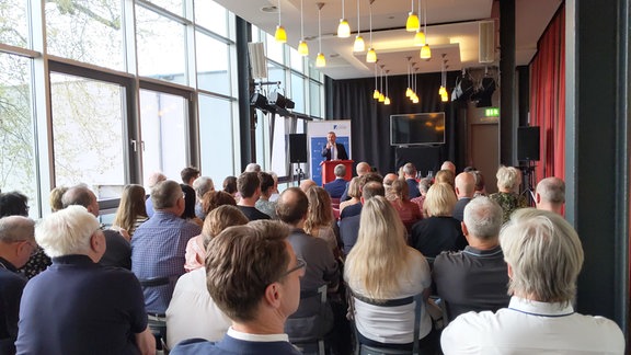 Diskussion über den Strukturwandel in der Lausitz im Theater Bautzen