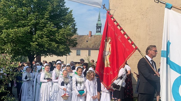 Bože ćěło / Fronleichnam bei den katholischen Sorben