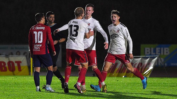 Eilenburg vs. Meuselwitz Tor 0:1 Wurr