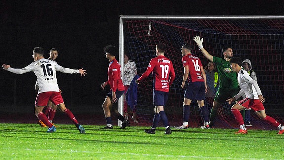 Eilenburg vs. Meuselwitz Tor 0:1 Wurr