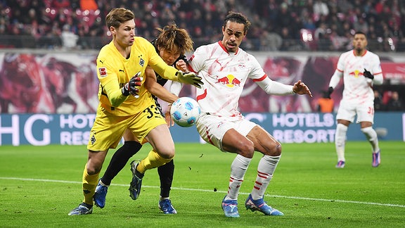 02 RB Leipzig Mönchengladbach  Poulsen Nicolas Itakura DSC_7195