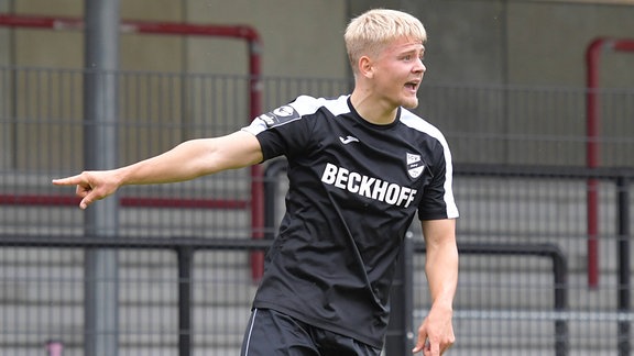 Fußballspieler Robin Friedrich (SC Verl)