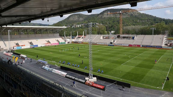 Blick in das Stadion