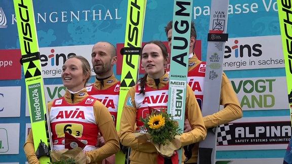 Skispringen: DSV-Mixed-Team