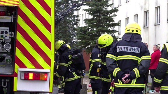 Brand in Erstaufnahme für Flüchtlinge in Suhl