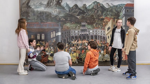 Werkstattbesuch des Kinderbeirats „Kluge Zauberdrachen“