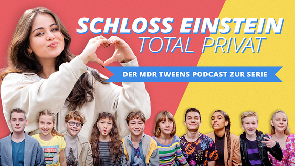 Schloss Einstein total privat Cover mit SchauspielerInnen