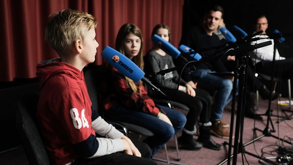 TWEENS Schultour in Meiningen, Podcast Aufzeichnung