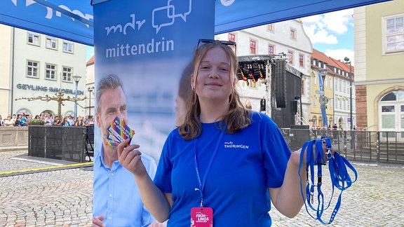 Laura Behrens vom Mittendrin-Team