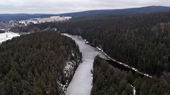 Entlang der Apfelstädt - von oben