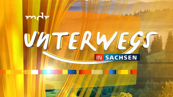 Unterwegs in Sachsen - Logo