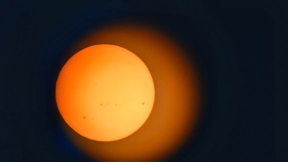 Sonnenflecken im August 2024