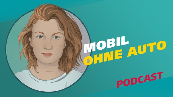 Die Illustration zeigt eine junge Frau mit schulterlangen Haaren und einem weißen Shirt.