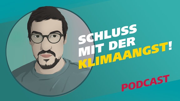 Die Illustration zeigt einen jungen Mann mit Brille, Bart, kurzen dunklen Haaren und einem grauen Shirt.