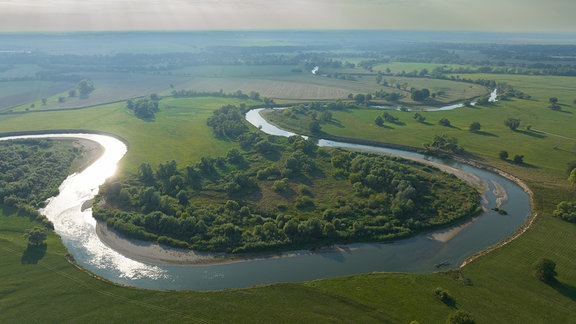 Hochwasser an der Mulde